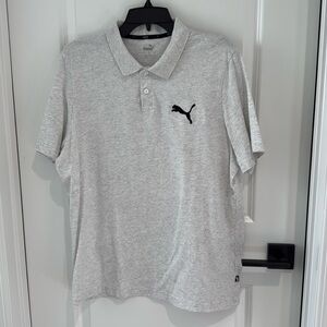 Puma light grey shirt L